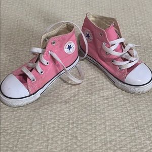 Pink converse size 9